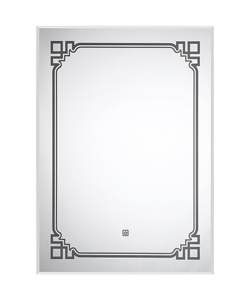 PVC back plate, PVC frame, iron frame, leather frame, aluminum frame can be made.Waterproof High-quality Intelligent Touch Sensor Color-changing LED Lights Smart Bathroom Mirror JH-D1513