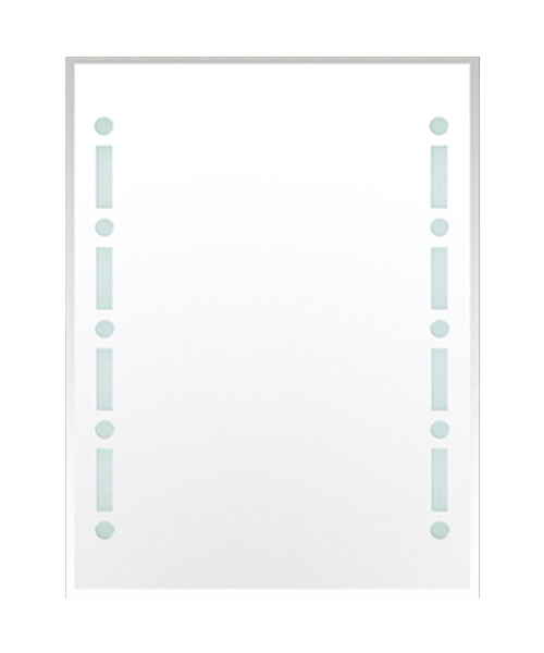 Smart mirror,lighting: Warm Light, White Light, Color Light, waterproof High-quality Intelligent Touch Sensor Color-changing LED Lights Smart Bathroom Mirror JH-D716