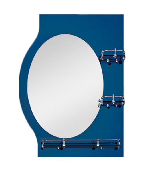 Zinc alloy fittings,special-shaped mirror4MM, 5MM,Hot Sale Modern Style Bathroom Luxury Shower Room Simple Mirror Traditional Mirror With Shelf JH-12163