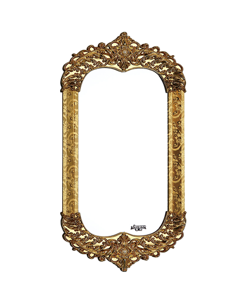 High-definition copper-free silver mirror or aluminum mirror,vanity Bathroom Mirror Dressing Mirror Framed Wall Mirror JH-8901G