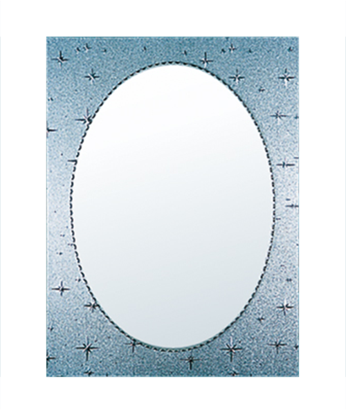 Decal mirror,4MM, 5MM,Hot Sale Modern Style Good Price Rectangle Round Oval Shape  Simple Mirror Traditional Mirror JH-CD006