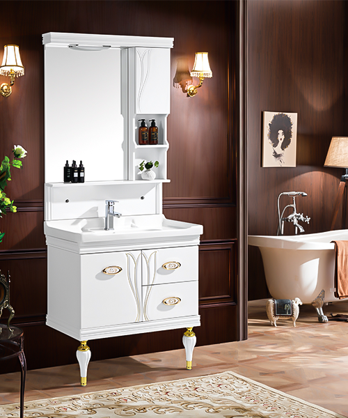 Warm,high-end, gorgeous, hot Sale Modern Style Bathroom Luxury Shower Room Cabinet With Mirror Cabinet JH-P01765