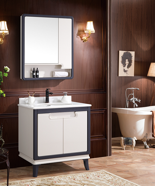 High-end,various materials,hot Sale Modern Style Bathroom Luxury Shower Room Cabinet With Mirror Cabinet JH-P1917-2