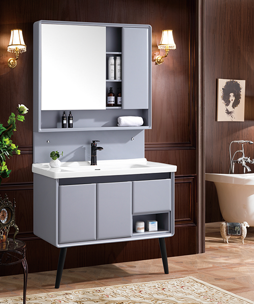 Easy to install, anti-rot and anti-corrosion,high cost performance,word-of-mouth products,Hot Sale Modern Style Bathroom Luxury Shower Room Cabinet With Mirror Cabinet JH-P1919