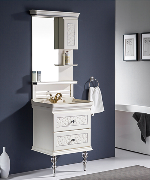 Easy to install,hot Sale Modern Style Bathroom Luxury Shower Room Cabinet With Mirror Cabinet JH-P371